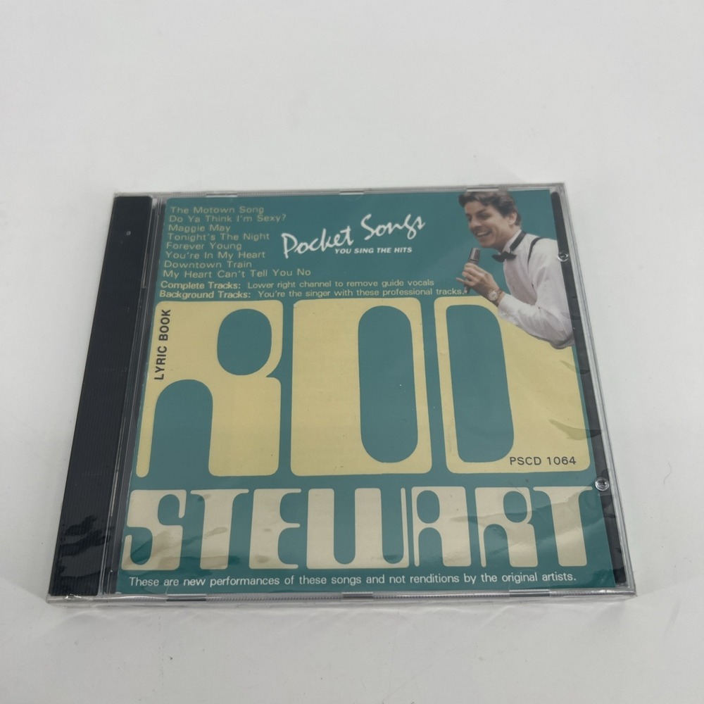 ROD STEWART - Hits Of Rod Stewart (karaoke) - CD - Karaoke -  Brand New